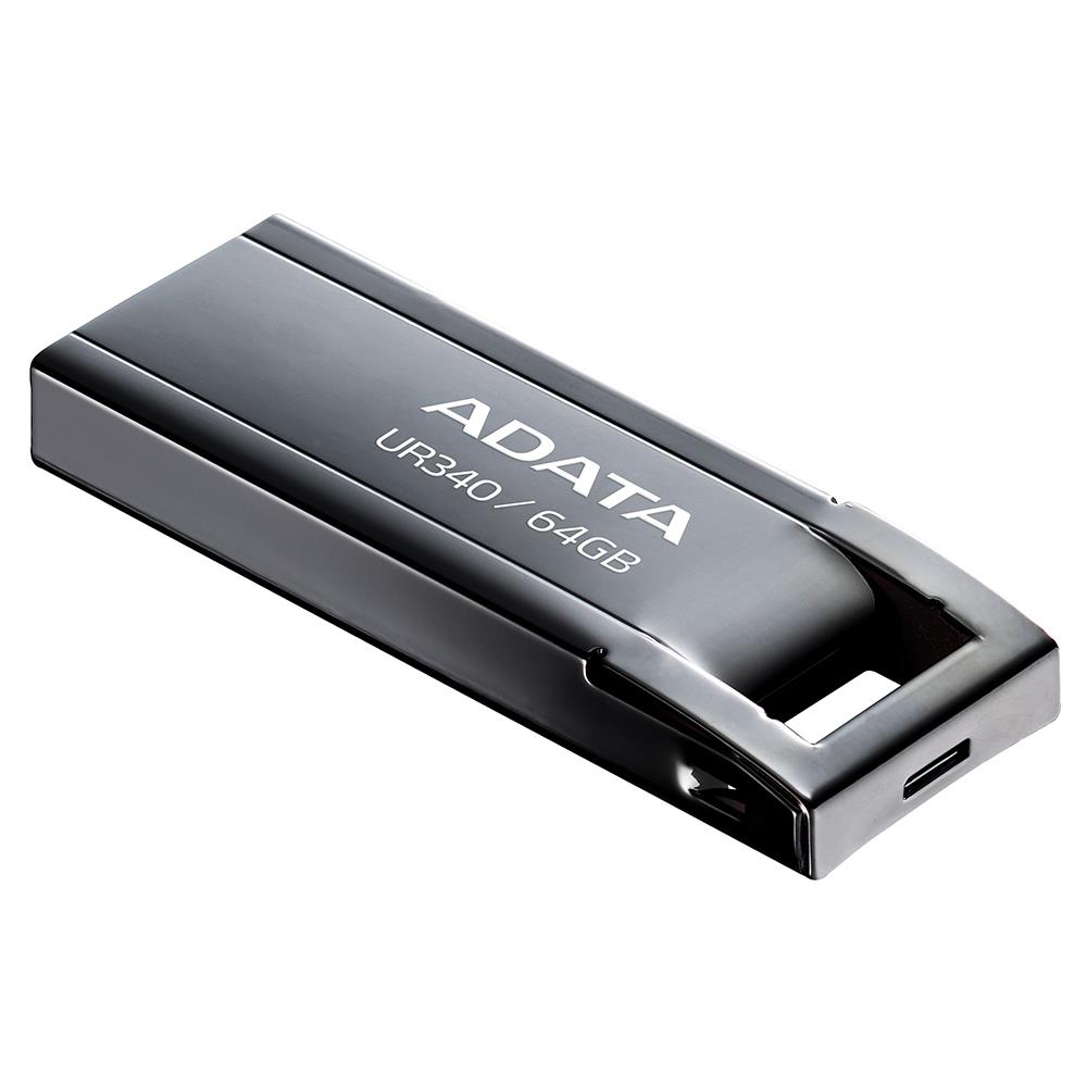 MEMORY DRIVE FLASH USB3.2 64GB/BLACK AROY-UR340-64GBK ADATA