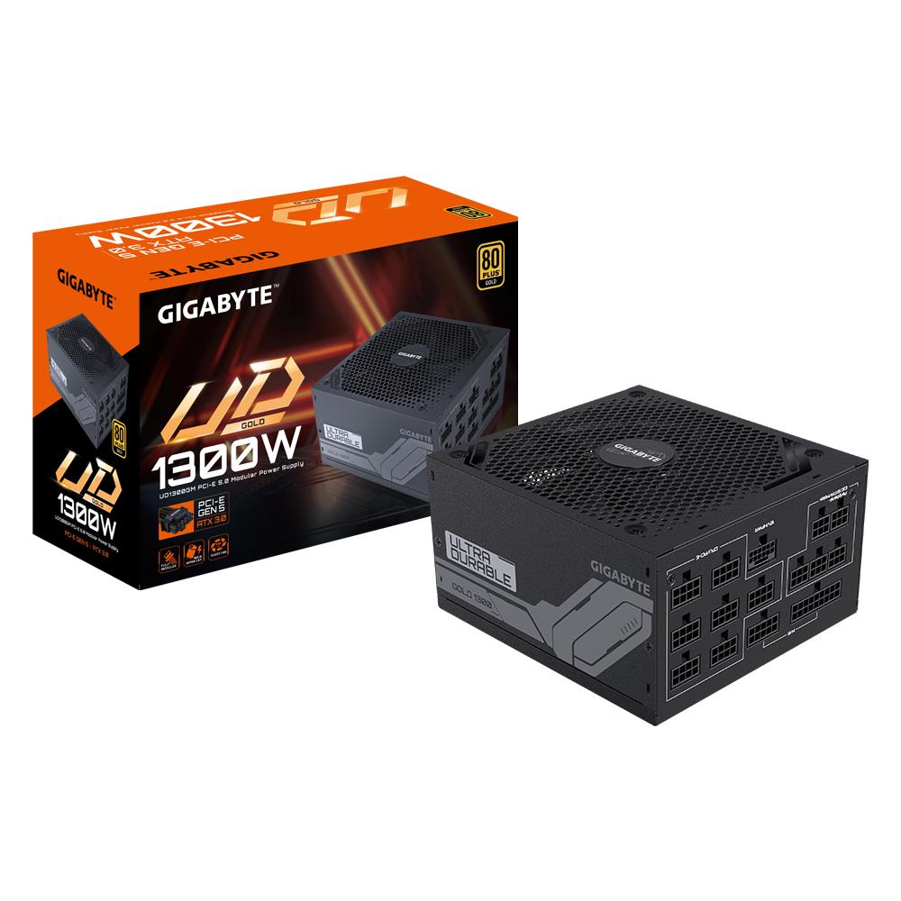 GIGABYTE 1300 Watts Efficiency 80 PLUS GOLD PFC Active