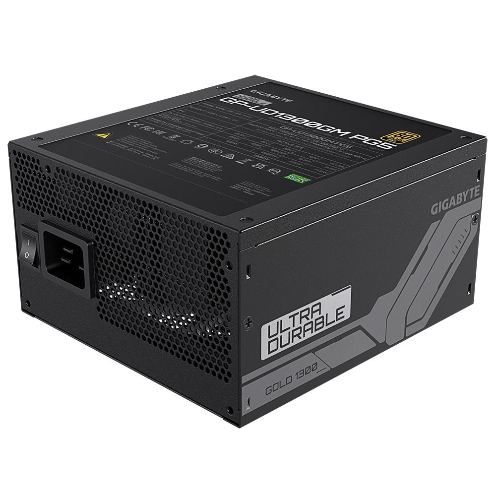 GIGABYTE 1300 Watts Efficiency 80 PLUS GOLD PFC Active