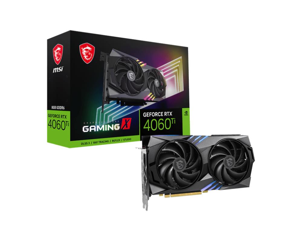 MSI NVIDIA GeForce RTX 4060 Ti 8 GB GDDR6