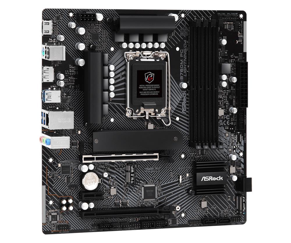 ASROCK Intel B760 Express LGA1700 Micro-ATX