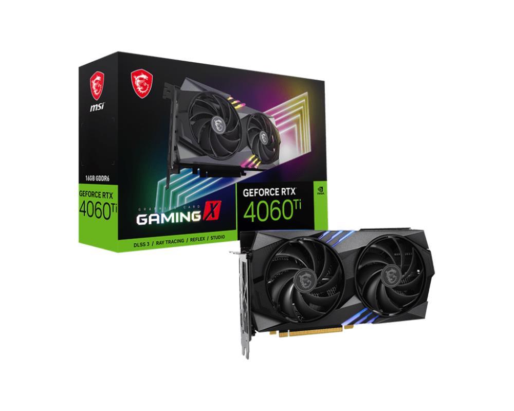 MSI NVIDIA GeForce RTX 4060 Ti 16 GB GDDR6