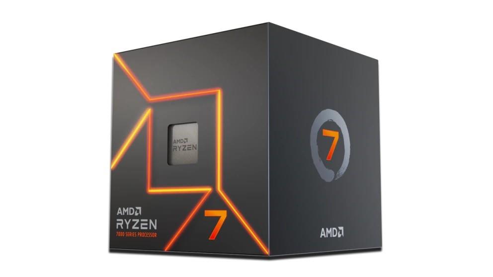 CPU RYZEN X8 R7-7700 SAM5 BX/65W 3800 100-100000592BOX AMD