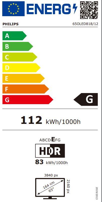 PHILIPS 65" OLED/Smart 3840x2160