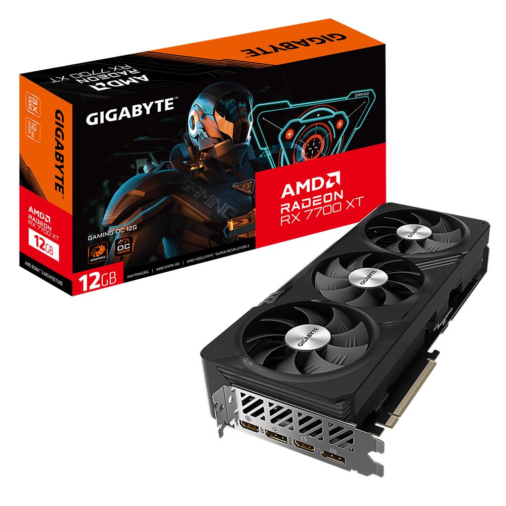 GIGABYTE AMD Radeon RX 7700 XT 12 GB GDDR6