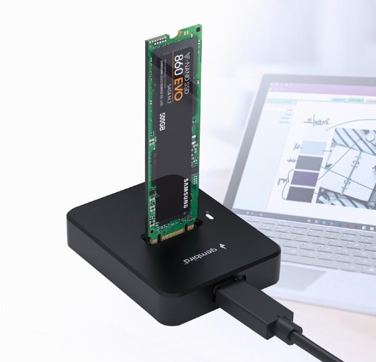 SSD ACC DOCK STATION USB-C M.2/DD-U3M2 GEMBIRD