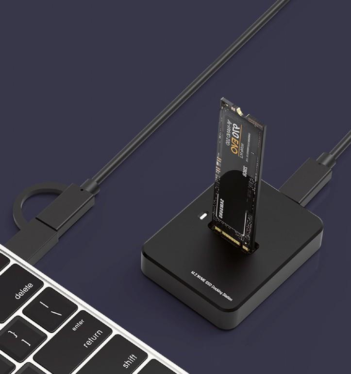 SSD ACC DOCK STATION USB-C M.2/DD-U3M2 GEMBIRD