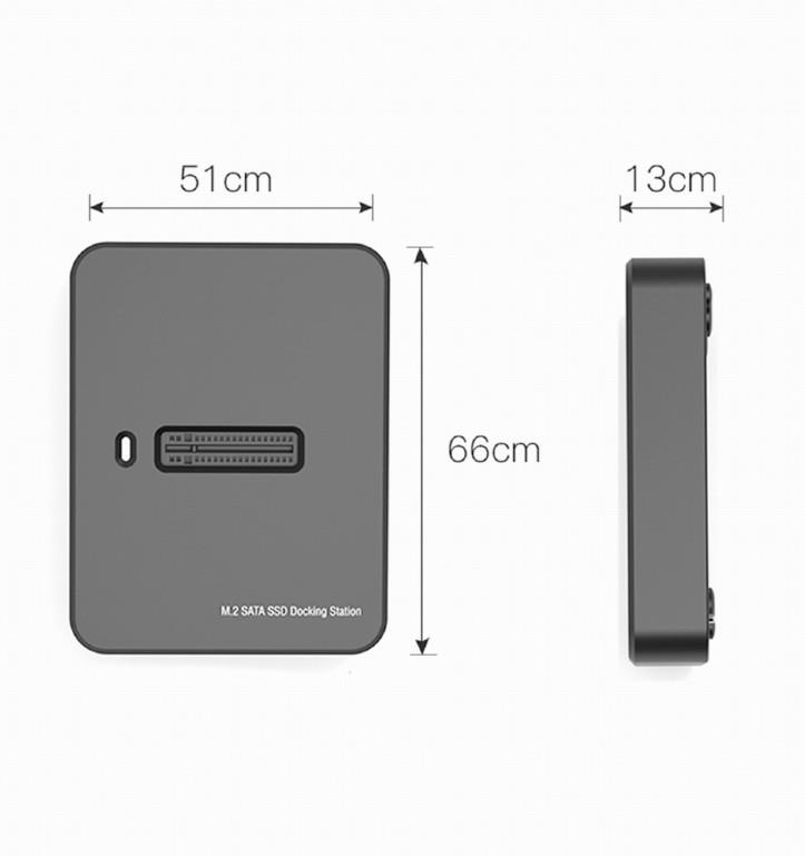 SSD ACC DOCK STATION USB-C M.2/DD-U3M2 GEMBIRD