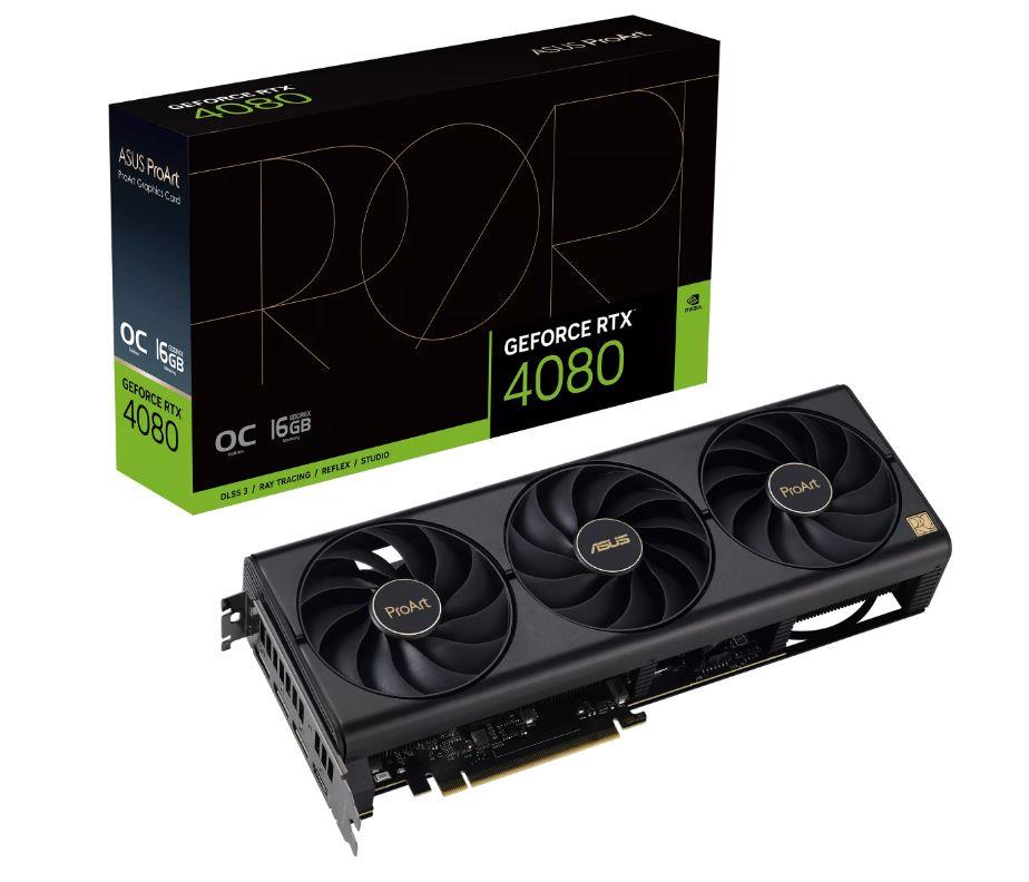 VGA PCIE16 RTX4080 16GB GDDR6X/PROART-RTX4080-O16G ASUS