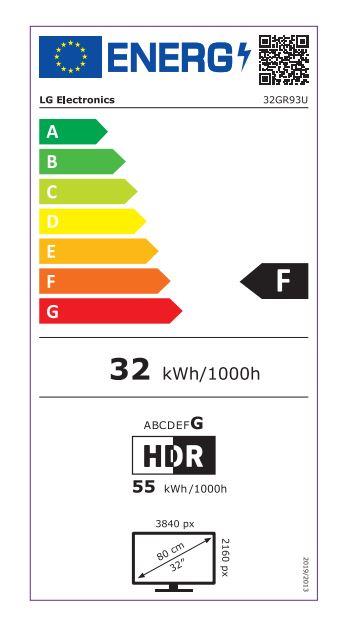 LG 32GR93U-B 31.5" Gaming/4K