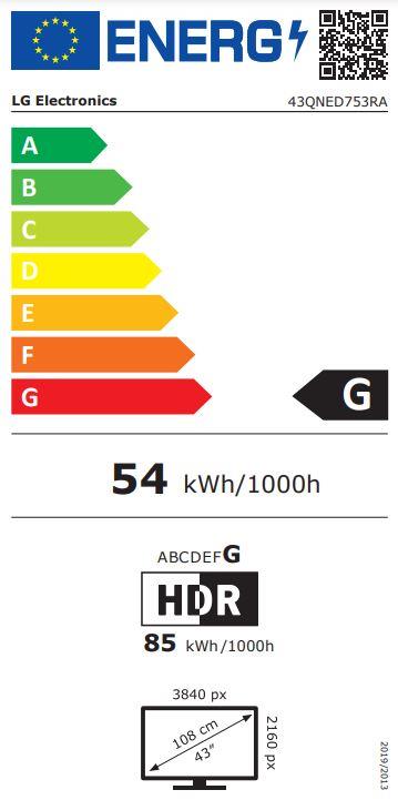 LG 43" 4K/Smart Wireless LAN