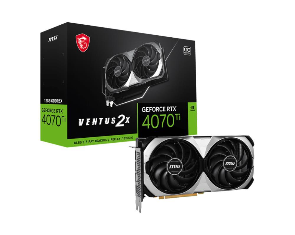 MSI NVIDIA GeForce RTX 4070 Ti 12 GB GDDR6X