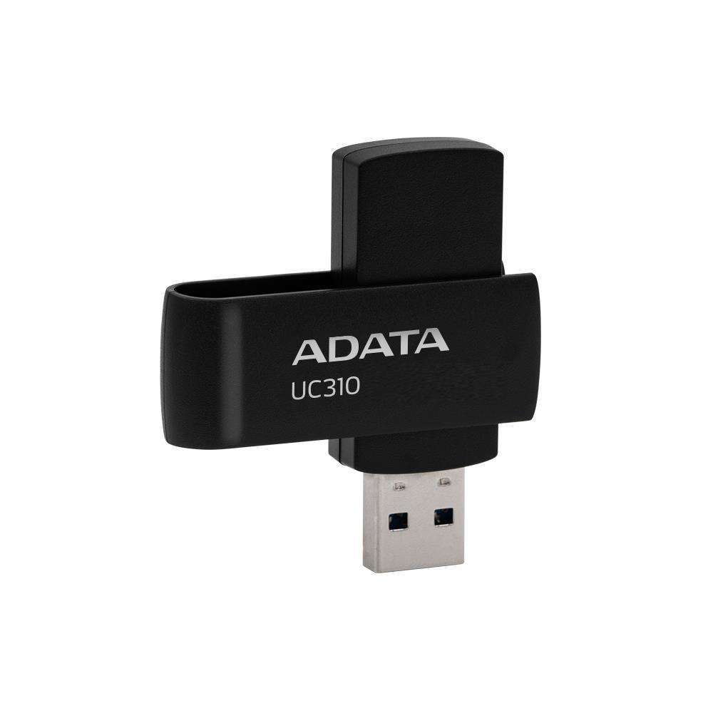 MEMORY DRIVE FLASH USB3.2 128G/BLACK UC310-128G-RBK ADATA