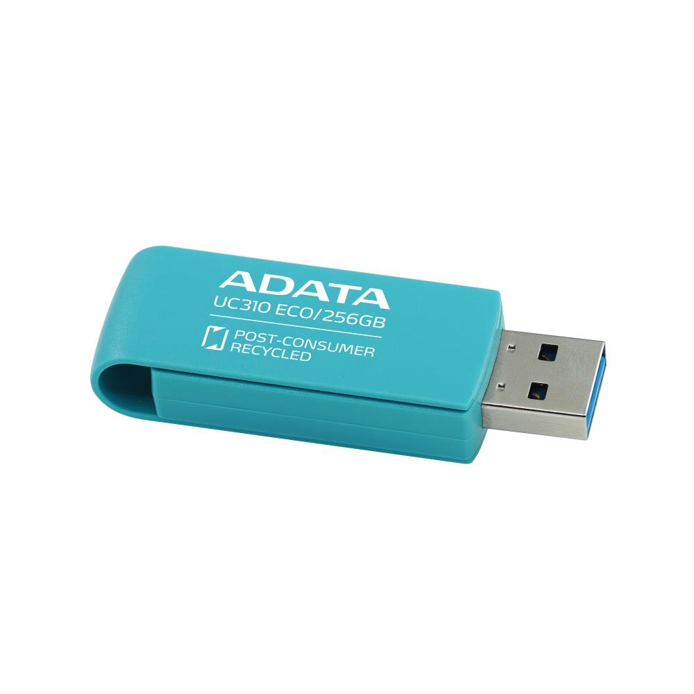 MEMORY DRIVE FLASH USB3.2 256G/GREEN UC310E-256G-RGN ADATA