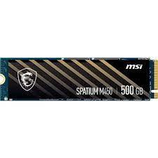 SSD PCIE G4 M.2 NVME 500GB/SPAT. M450 S78-440K220-P83 MSI