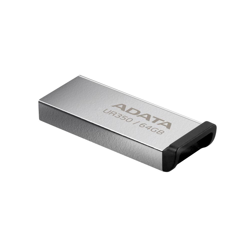 MEMORY DRIVE FLASH USB3.2 64GB/BLACK UR350-64G-RSR/BK ADATA