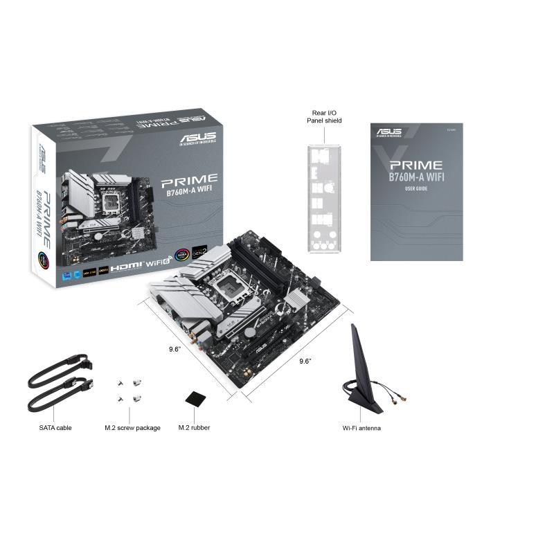 ASUS Intel B760 Express LGA1700 Micro-ATX