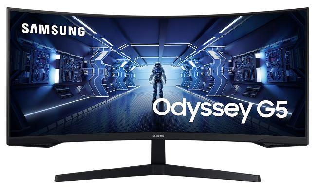 SAMSUNG Odyssey G5 34" Gaming/Curved/21 : 9