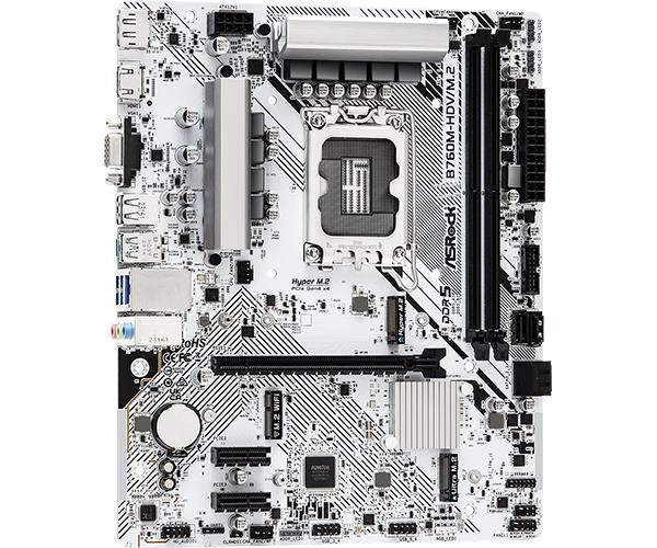 ASROCK Intel B760 Express LGA1700 Micro-ATX