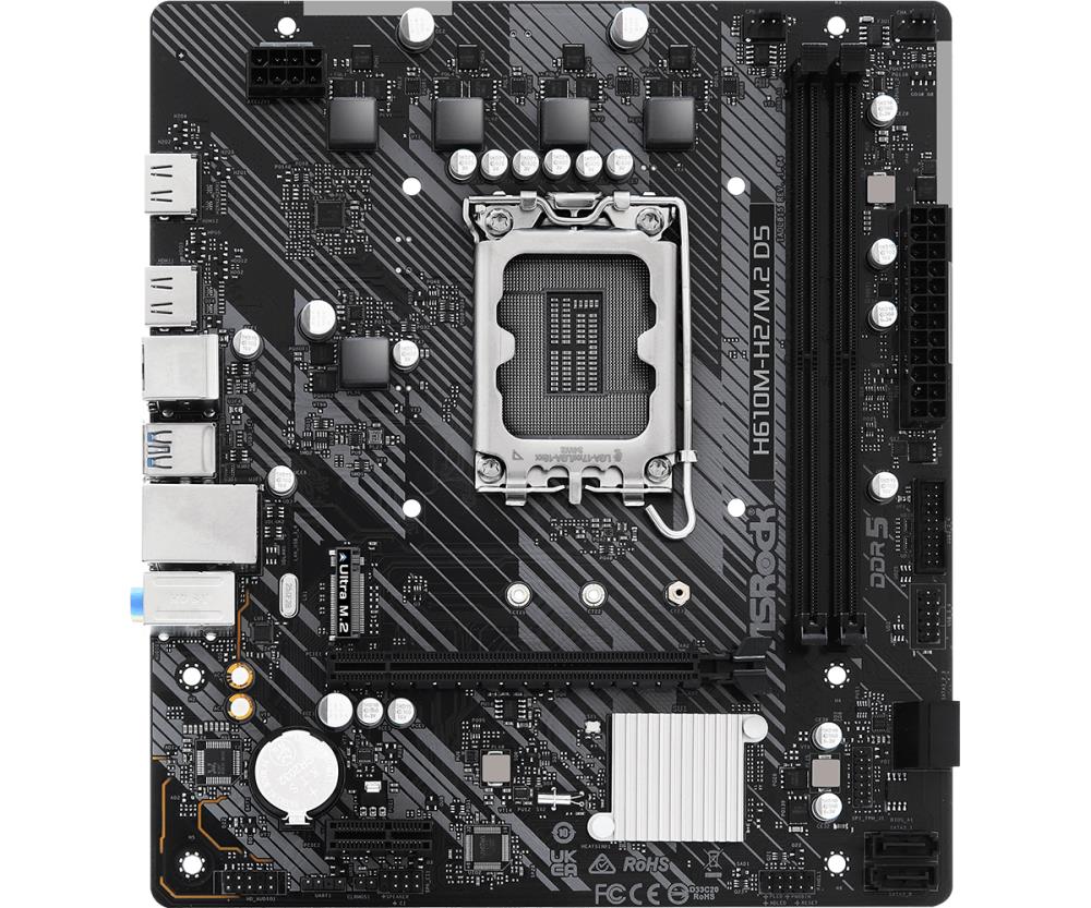 ASROCK Intel H610 LGA1700 Micro-ATX