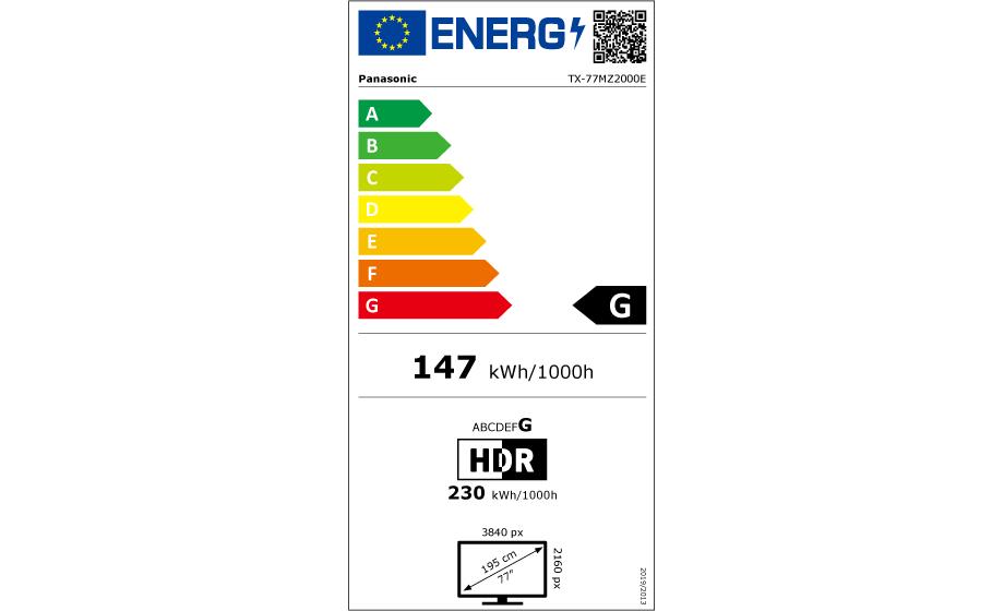 TV SET OLED 77" 4K/TX-77MZ2000E PANASONIC