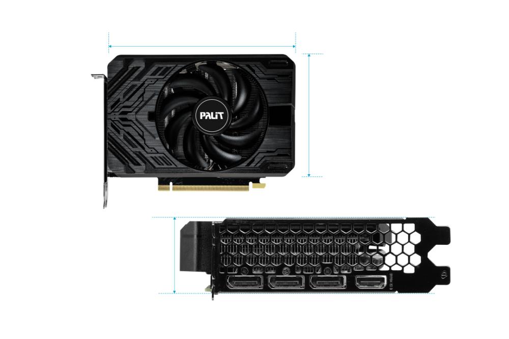 PALIT NVIDIA GeForce RTX 4060 Ti 8 GB GDDR6