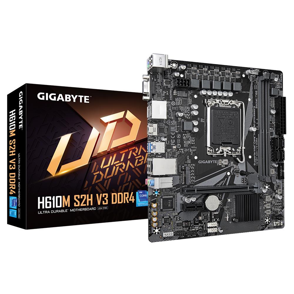 GIGABYTE Intel H610 LGA1700 Micro-ATX