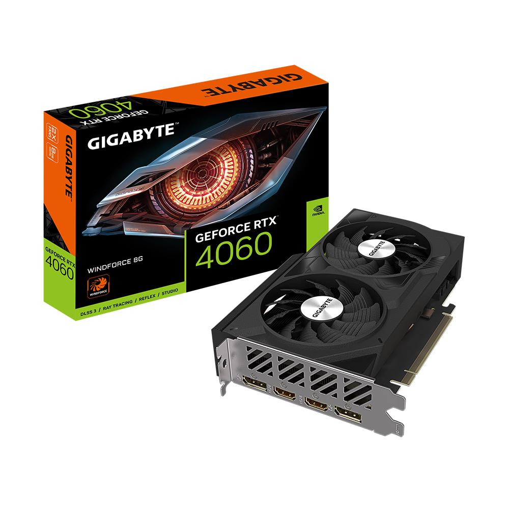 VGA PCIE16 RTX4060 8GB GDDR6/GV-N4060WF2-8GD GIGABYTE