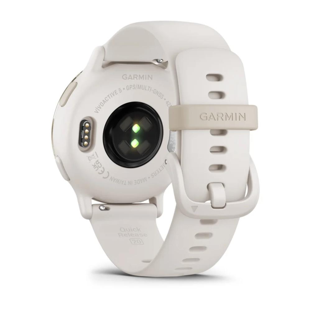 SMARTWATCH VIVOACTIVE 5/IVORY/GOLD 010-02862-11 GARMIN