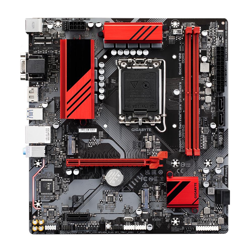 GIGABYTE Intel B760 Express LGA1700 Micro-ATX