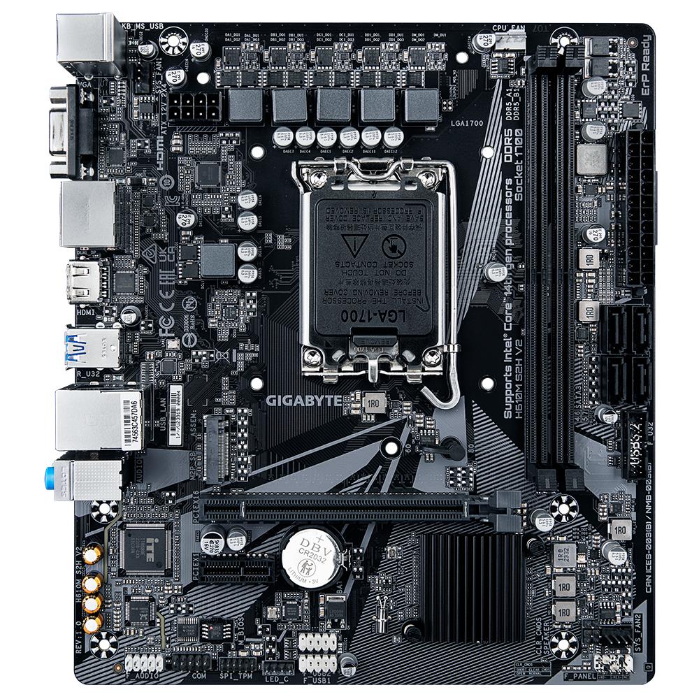 GIGABYTE Intel H610 LGA1700 Micro-ATX