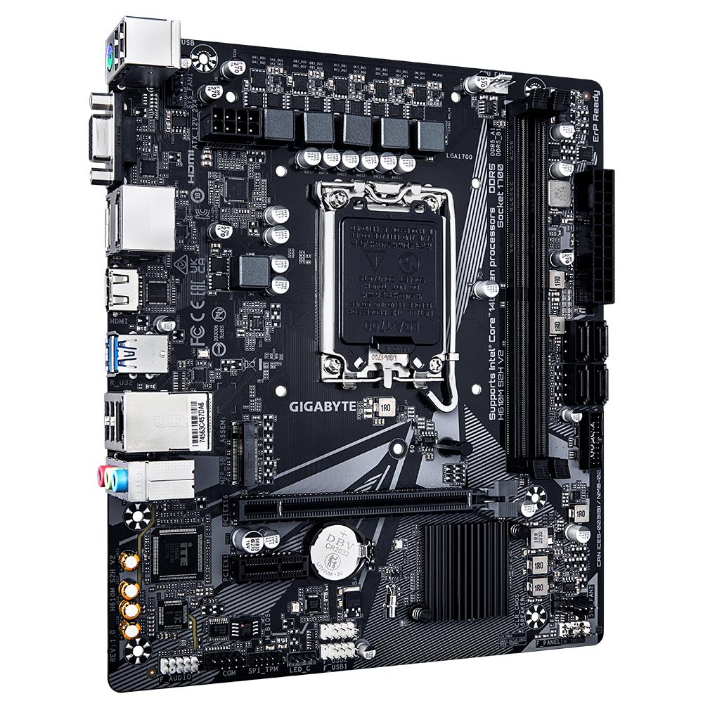 GIGABYTE Intel H610 LGA1700 Micro-ATX