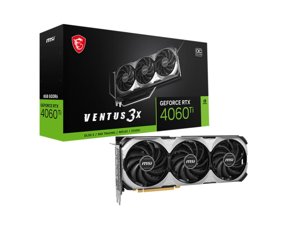 MSI NVIDIA GeForce RTX 4060 Ti 8 GB GDDR6