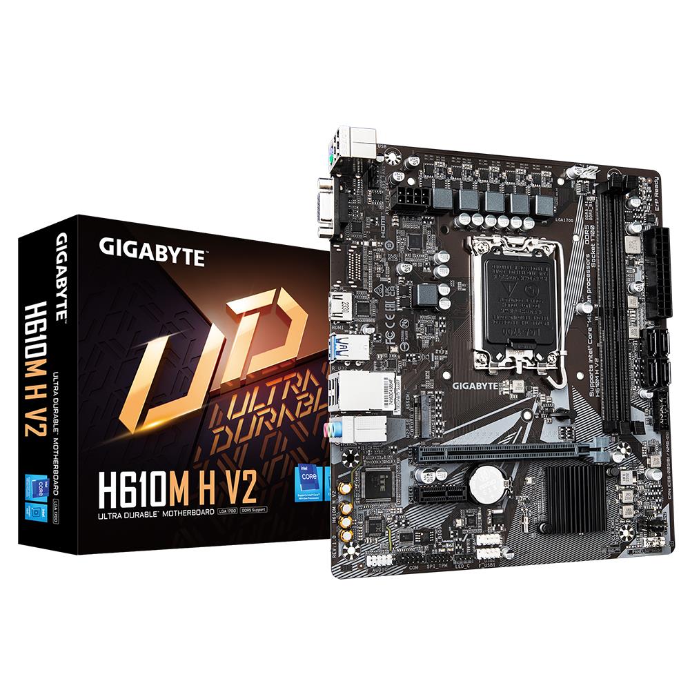 GIGABYTE Intel H610 LGA1700 Micro-ATX