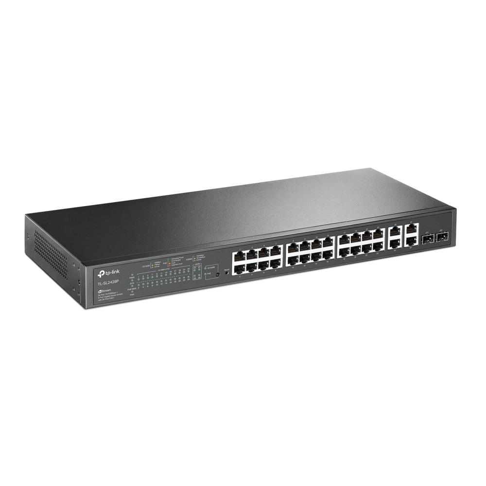 TP-LINK SL2428P Rack PoE+ ports 24