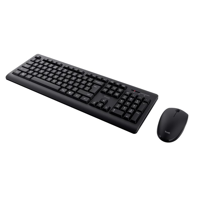 KEYBOARD +MOUSE WRL PRIMO SET/ENG 25347 TRUST