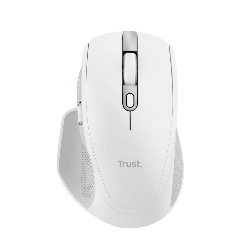 MOUSE USB OPTICAL WRL OZAA+/MULTI-CONNECT WHT 24935 TRUST