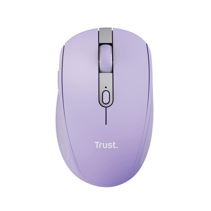 MOUSE USB OPTICAL WRL OZAA/PURPLE 25384 TRUST