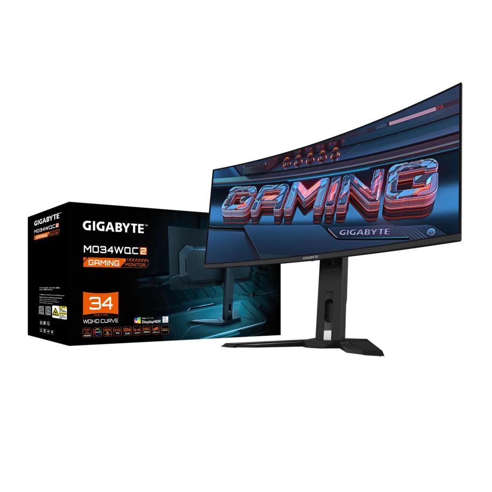 GIGABYTE MO34WQC2 EK 34" Gaming/Curved/21 : 9