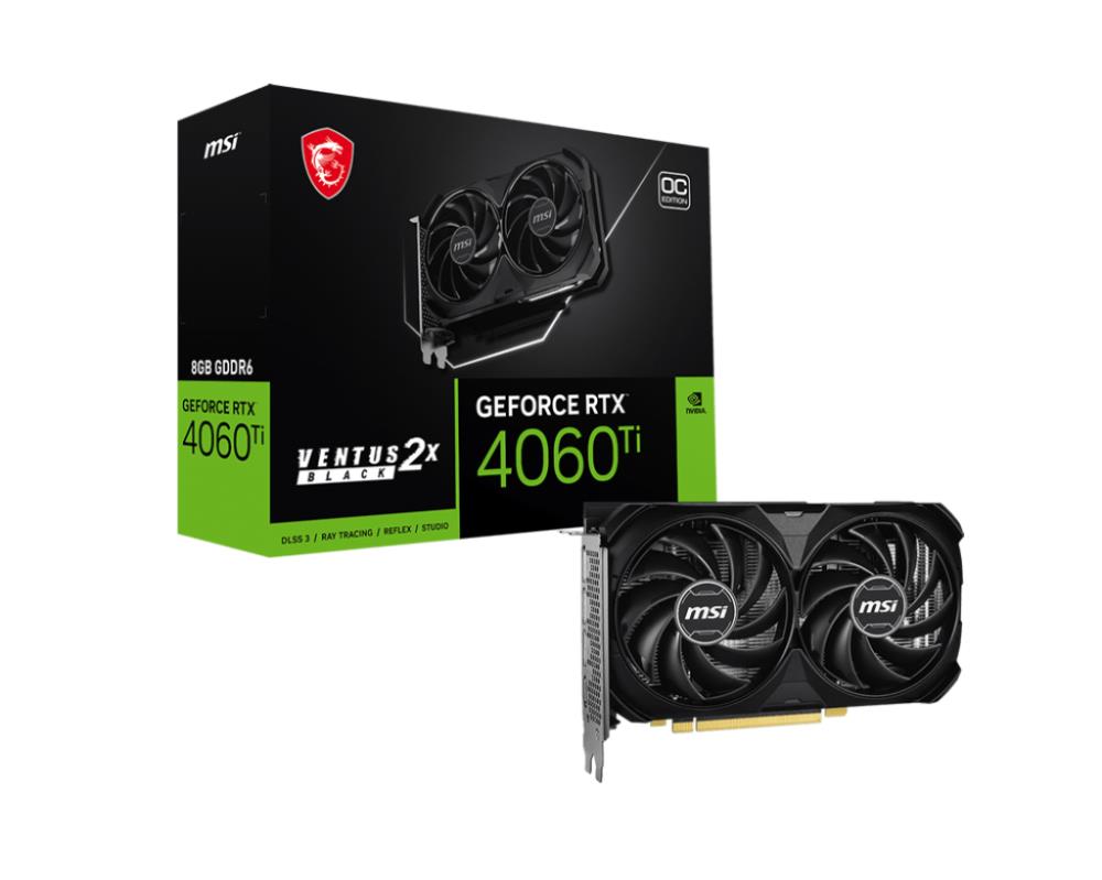 MSI NVIDIA GeForce RTX 4060 Ti 8 GB GDDR6