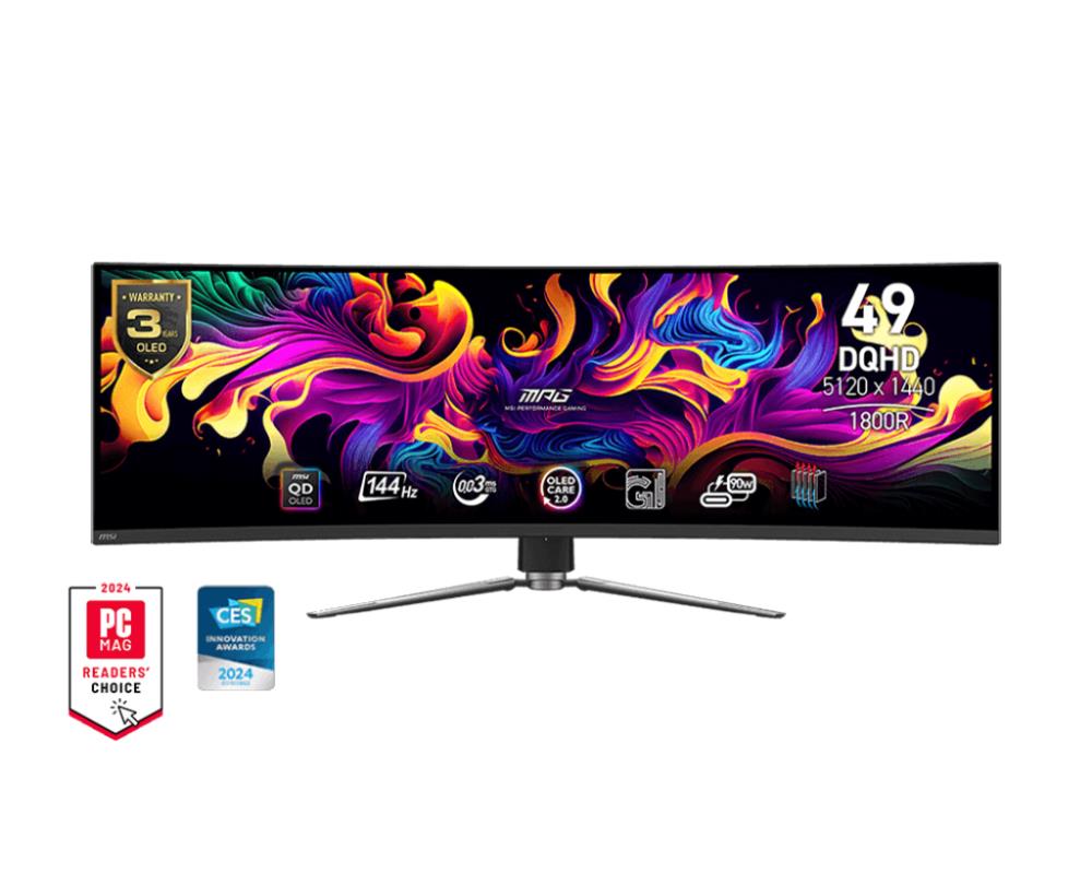 MSI MPG 491CQP QD-OLED 49" Gaming/Curved