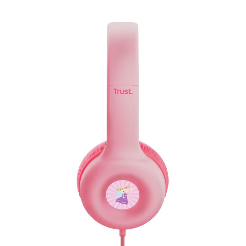 HEADPHONES NOUNA KIDS/PINK 25277 TRUST