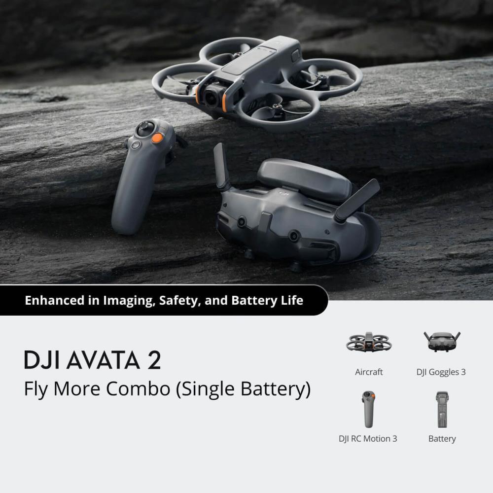 DJI DJI Avata 2 Fly More Combo (Single Battery) Consumer CP.FP.00000150.08