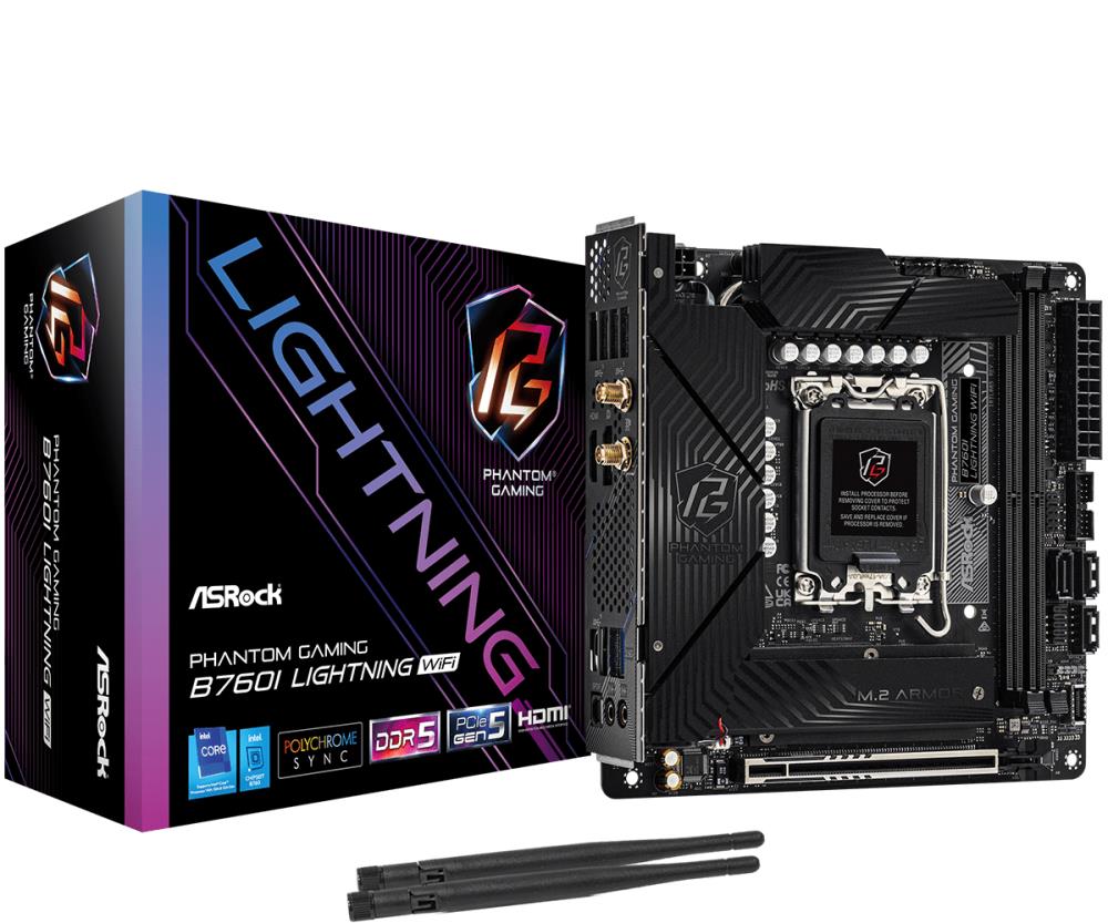 ASROCK Intel B760 Express LGA1700 Mini-ITX