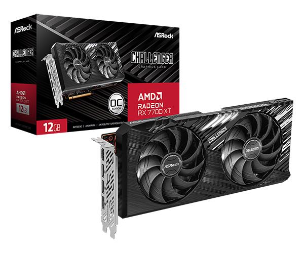 ASROCK AMD Radeon RX 7700 XT 12 GB GDDR6