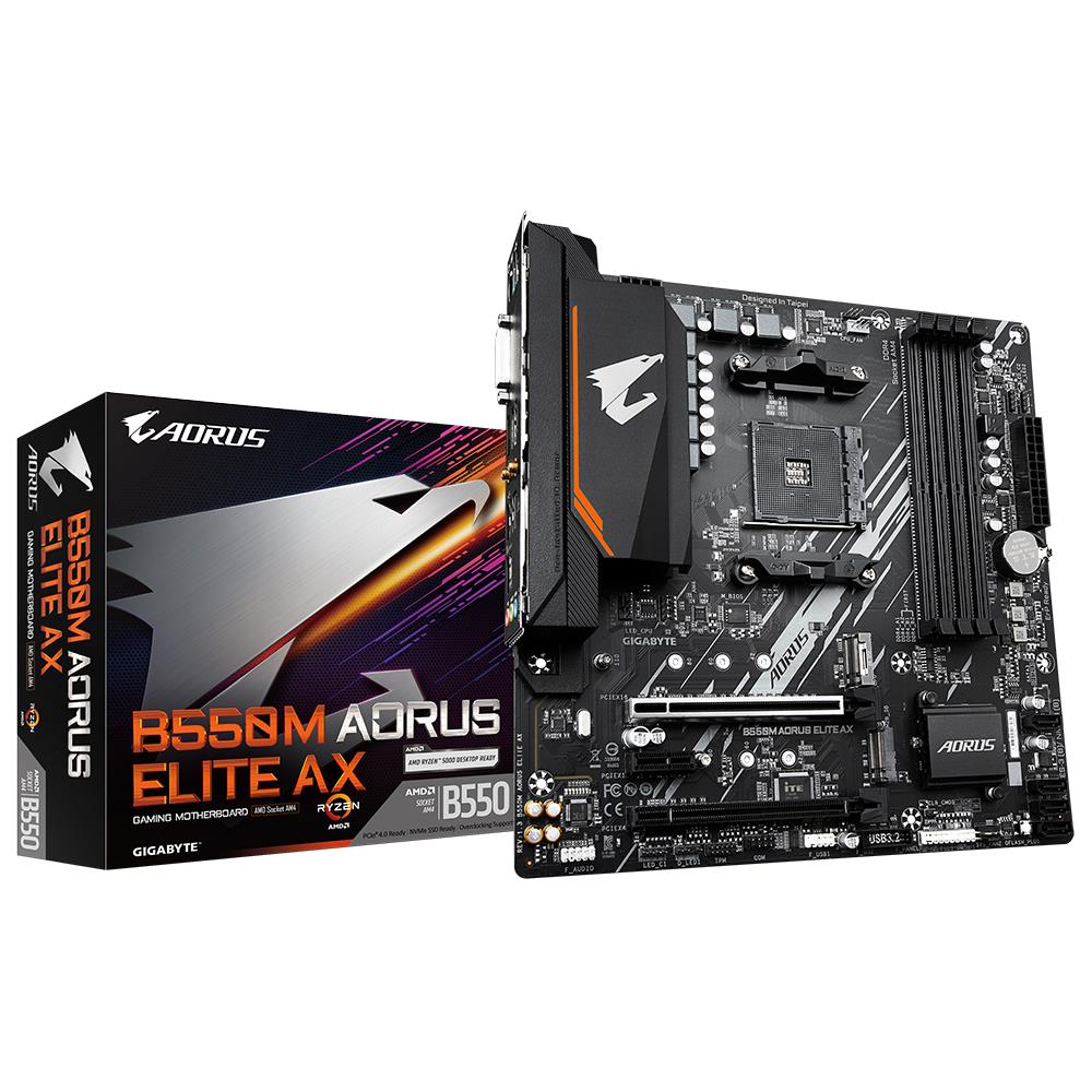 GIGABYTE AMD B550 SAM4 Micro-ATX