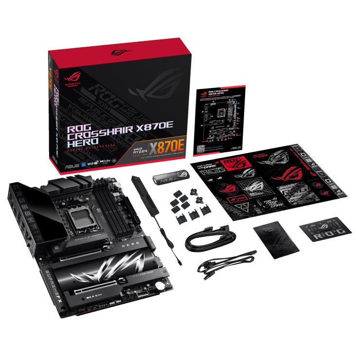 MB X870E S1718 ATX/ROG CROSSHAIR X870E HERO ASUS