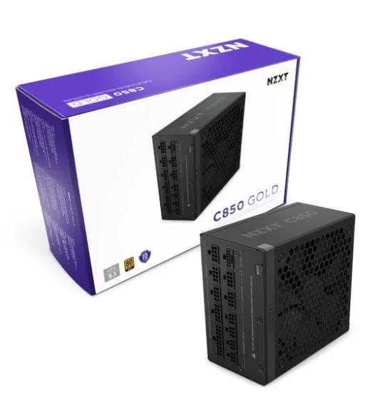 NZXT 850 Watts Efficiency 80 PLUS GOLD MTBF 100000 hours