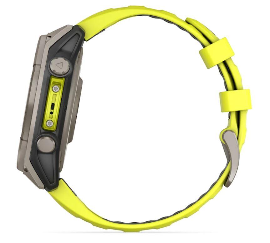 SMARTWATCH FENIX 8 SAPP. SOLAR/YELLOW 010-02906-21 GARMIN