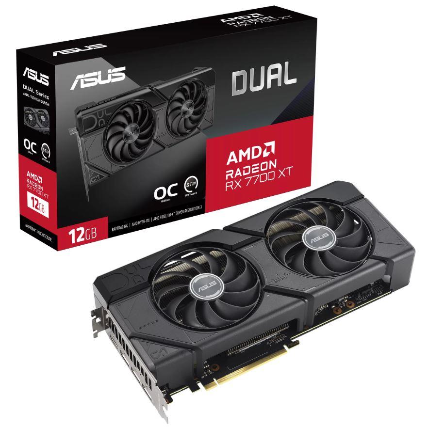 ASUS AMD Radeon RX 7700 XT 12 GB GDDR6